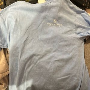simply southern blue traditions that binds us t-shirt